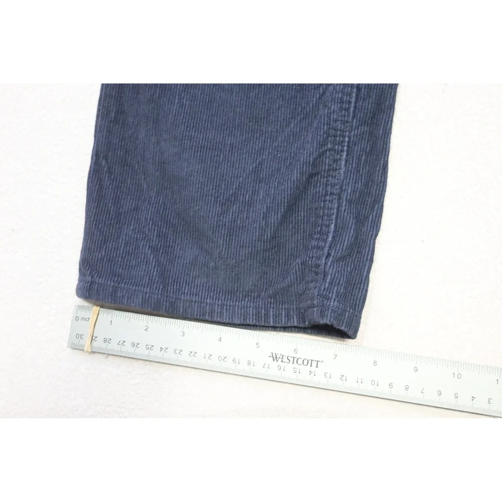 Banana Republic Corduroy Pants Mens 33x32 Navy Blue Vintage Straight Excellent